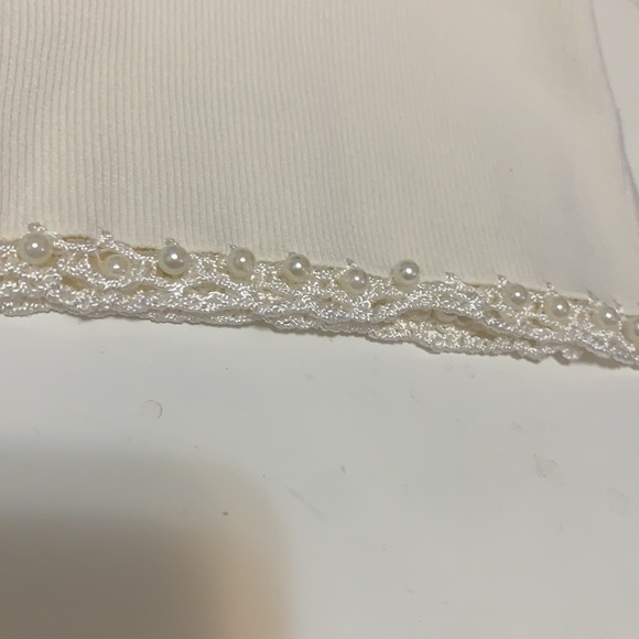 GRACE DANE LEWIS PETITE KNIT SKIRT PEARLS HEMLINE - Picture 12 of 12